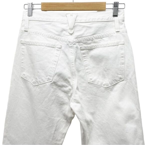 J. Crew Point Sur White Shoreditch Straight Jeans Preppy Coastal Women’s Size 26 - Picture 6 of 15
